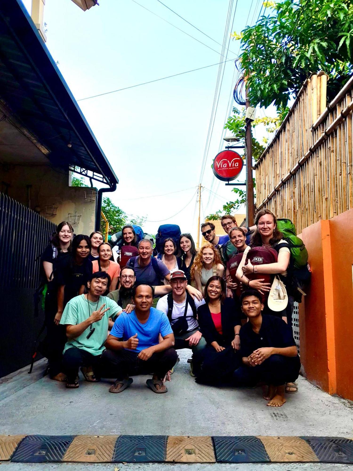 Viavia Guesthouse Yogyakarta Esterno foto